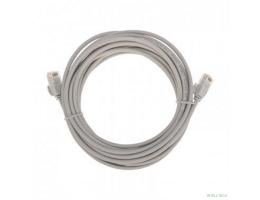 Rexant (02-0380-5) Патч-корд U/UTP, CAT 6A (10G), RJ45-RJ45, 28AWG, LSZH, серый, 5м