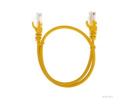 Rexant (02-0105-05) Патч-корд U/UTP, CAT 5e, RJ45-RJ45, 26AWG, LSZH, желтый, 0,5м