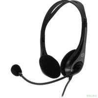 Oklick Наушники с микрофоном Оклик HS-M300 черный/серый накладные (1876323)
