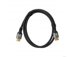 Bion Кабель HDMI v2.1, 19M/19M, 3D, 8K UHD, экран, 1 м, черный [BXP-HDMIV21-1M]