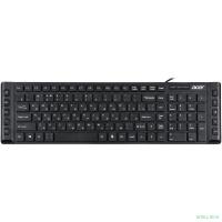 Acer OKW010 [ZL.KBDEE.002] Keyboard USB slim Multimedia black  Клавиатура проводная 