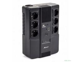 ИБП Бастион SKAT-UPS 800 AI (SKAT-UPS 800-AI-LI-1x9) {Line-interactive, 800/480Вт, USB/RJ-45, АКБ 1х 9Ач, сверху ЕВРО 3+3, МПТ} (452)