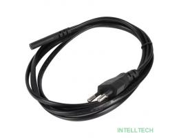 Кабель для аудио-видео техники IEC-320-C7, 2-pin 1,8m ,черный, iOpen<ACE023-1.8M>
