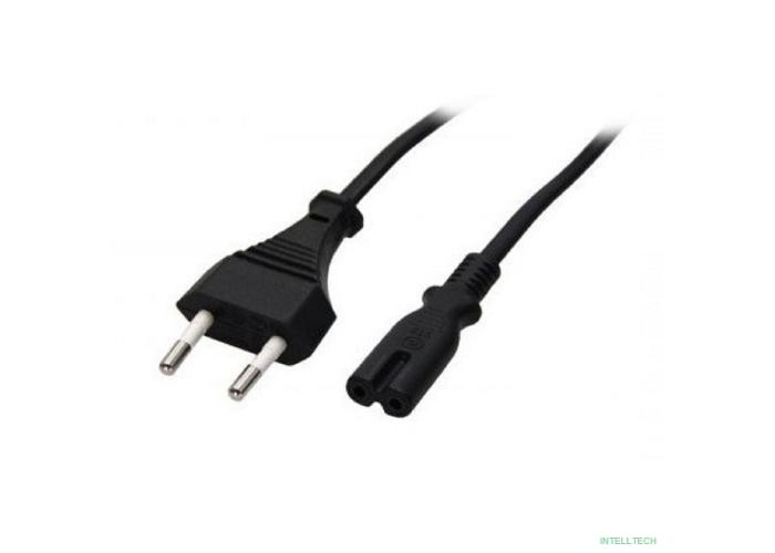 5bites Кабель питания PC305-18A IEC-320-C7 / CEE 7/16 / 220V / 2G*0.50MM / 1.8M