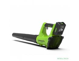 Greenworks G24AB Воздуходув аккумуляторный , 24V, без АКБ и ЗУ [2404807]