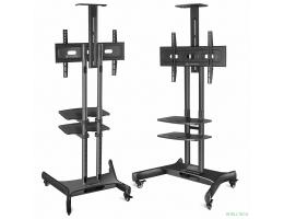 ONKRON TS1552 чёрная 2 полки для AV в комплекте ONKRON TS1552 чёрная 2 полки для AV в комплекте