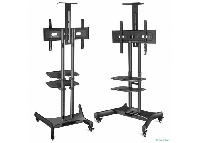 ONKRON TS1552 чёрная 2 полки для AV в комплекте