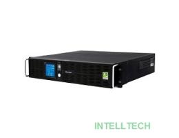 CyberPower PR1000ELCDRT2UA ИБП {Line-Interactive, 1000VA/900W USB/RS-232/Dry/EPO/SNMPslot/RJ11/45 (8 IEC С13)}