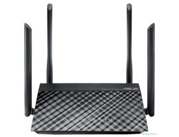 Роутер беспроводной ASUS ASUS RT-AC1200 (V2)  4 LAN, 100 Мбит/с, 4 (802.11n), 5 (802.11ac), IPv6 черный