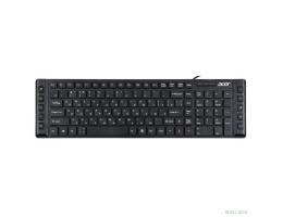 Acer OKW010 [ZL.KBDEE.002] Keyboard USB slim Multimedia black  Клавиатура проводная 