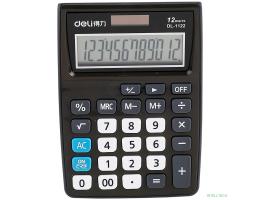 Калькулятор настольный Deli E1122/GREY серый 12-разр. [1003488]