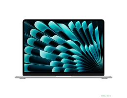 Apple MacBook Air 13-inch 2025 [MW0X3HN/A] (КЛАВ.РУС.ГРАВ.) Silver 13.6" Liquid Retina {(2560x1600) M4 10C CPU 10C GPU/16GB/512GB SSD/рекоменд.переходник 1991284/11007065} (A3240)