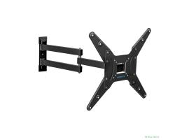 Kromax OPTIMA-410  grey titan {Кронштейн для LED/LCD телевизоров 14"-65", max 30 кг, настенный, 4 ст свободы, наклон +5°-12°, поворот ±90°, от стены 62-690 мм, max VESA 400x400 мм}