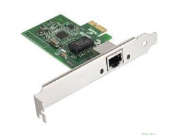 Exegate EX283723RUS Сетевой адаптер EXE-i210AT PCI Express 2.0 10/100/1000Mbps 1xRJ-45 (Copper) Intel WGI210AT