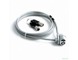 CBR CL-10 { Тросик для ноутбука , Kensington Lock, на ключе, 1м, блистер, RTL,00000000174}