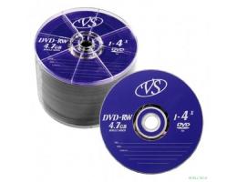Диски VS DVD-RW 4,7 GB 4x Bulk/50 (620724)