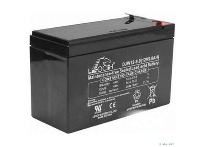 Leoch Батарея DJW12-9.0 (12V 9Ah)  F2