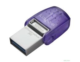 Kingston USB Drive 128Gb DataTraveler microDuo 3C DTDUO3CG3/128GB USB3.0 фиолетовый Kingston USB Drive 128Gb DataTraveler microDuo 3C DTDUO3CG3/128GB USB3.0 фиолетовый