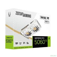 Видеокарта ZOTAC GAMING GeForce RTX 5060 Ti Twin Edge OC White Edition 16GB GDDR7 128 bit 2407/2602 MHz  3xDP/HDMI 3*FAN (ZT-B50620Q-10M) RTL