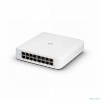 UBIQUITI USW-LITE-16-POE PoE-коммутатор, 16х 1G RJ45, раздача 45 Вт