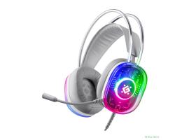 Defender Cyborg белый, 7.1, RGB,  провод 2 м 