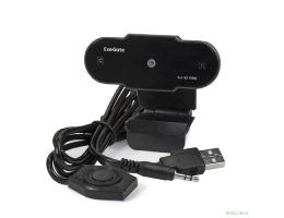 Exegate EX287388RUS Веб-камера ExeGate BlackView C615 FullHD Tripod (матрица 1/3" 2 Мп, 1920х1080, 1080P, 30fps, 4-линзовый объектив, шторка, USB, фиксированный фокус, микрофон с шумоподавлением, унив Exegate EX287388RUS Веб-камера ExeGate BlackView C615 FullHD Tripod (матрица 1/3" 2 Мп, 1920х1080, 1080P, 30fps, 4-линзовый объектив, шторка, USB, фиксированный фокус, микрофон с шумоподавлением, унив
