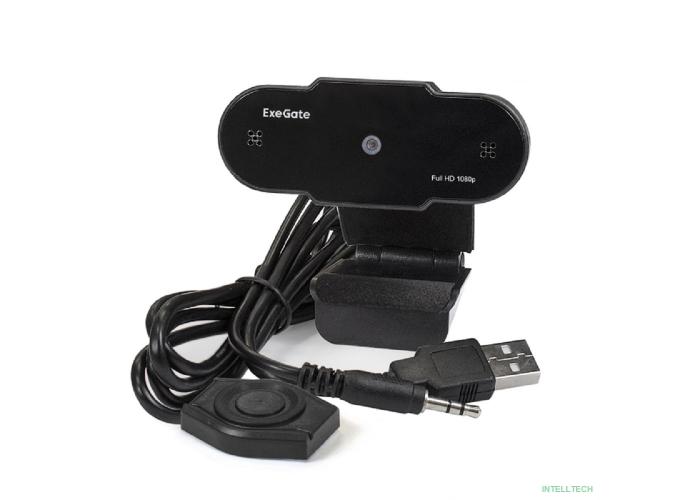 Exegate EX287388RUS Веб-камера ExeGate BlackView C615 FullHD Tripod (матрица 1/3